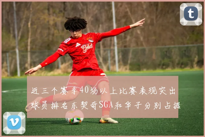 近三个赛季40场以上比赛表现突出球员排名东契奇SGA和华子分别占据前三名
